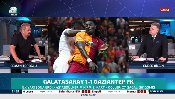 Erman Toroğlu'ndan kırmızı kart yorumu!