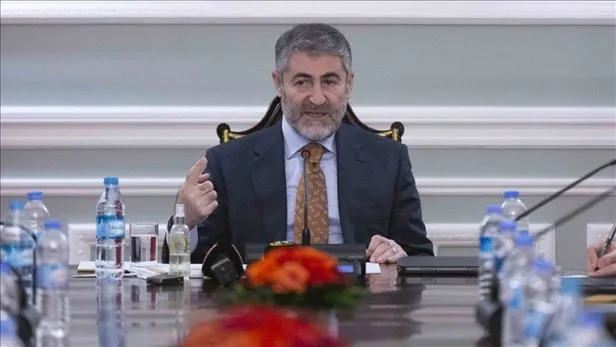 Son dakika: Başkan Erdoğan, Hazine ve Maliye Bakanı Nureddin Nebati'yi kabul etti-2