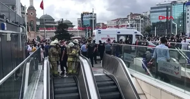 son dakika taksim metrosu nda intihar seferler durduruldu takvim