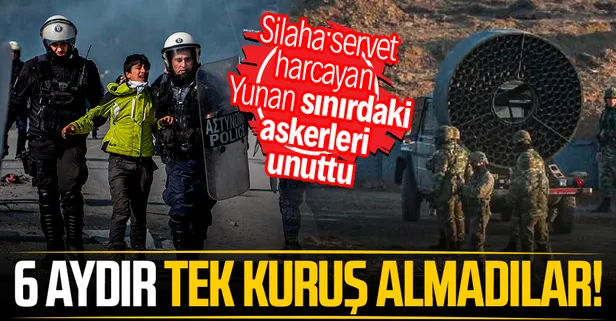 Yunanistan’da maaş krizi: Sınırdaki askerler 6 aydır ödeme alamıyor