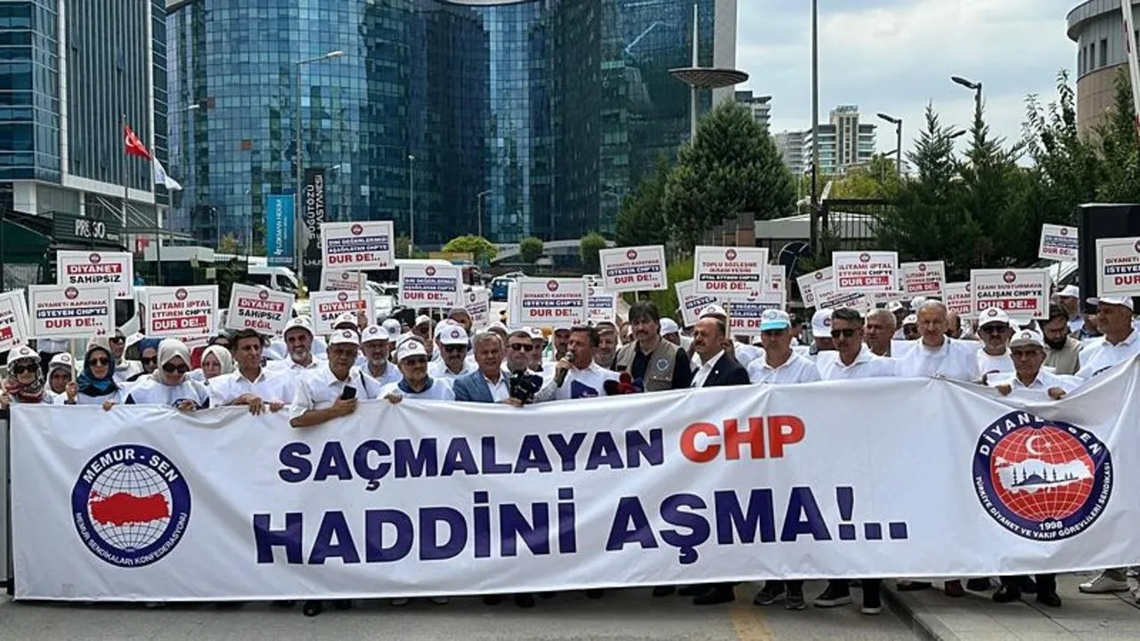Diyanet-Sen’den CHP Sözcüsü Deniz Yücel’e tepki: Saçmalayan CHP haddini aşma