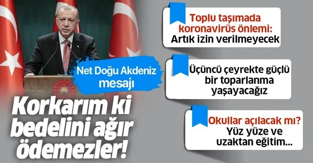 Başkan Erdoğan'dan önemli açıklamalar