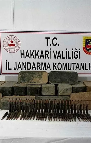 "Yıldırım-2 Cilo Operasyonu"nda uçaksavar mühimmat ele geçirildi