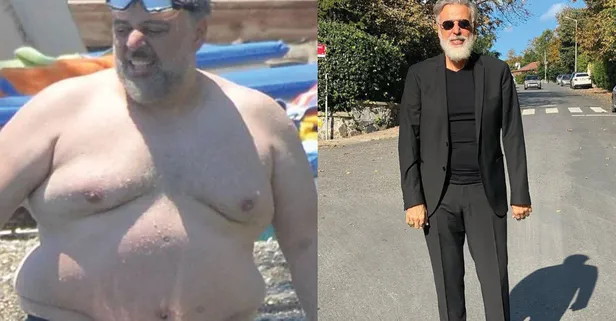 4 ayda 44 kilo verdiren Hamdi Alkan diyeti! 149'dan 69'a şak diye düştü! 57'lik sanatçı sırım gibi kaldı