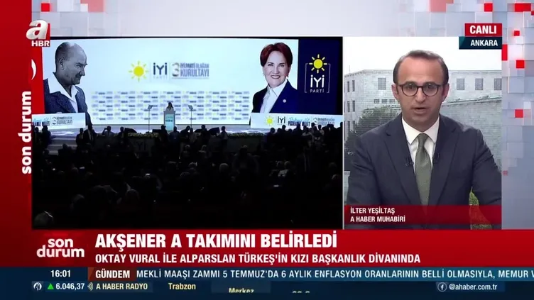 İYİ Parti'de Başkanlık Divanı belli oldu!