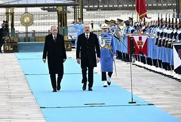 Aliyev Türkiye’de! İmzalar atıldı