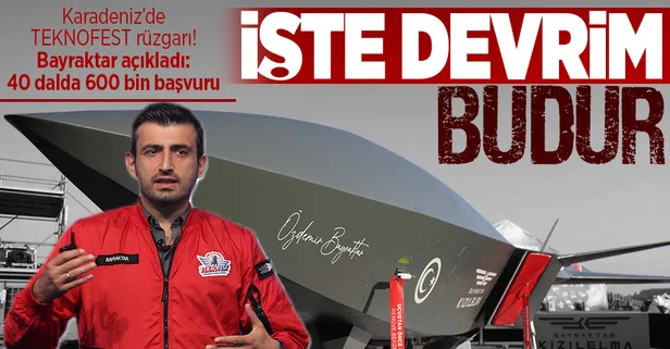 TEKNOFEST KARADENİZ başladı! Bayraktar Kızılelma ilk kez sergileniyor