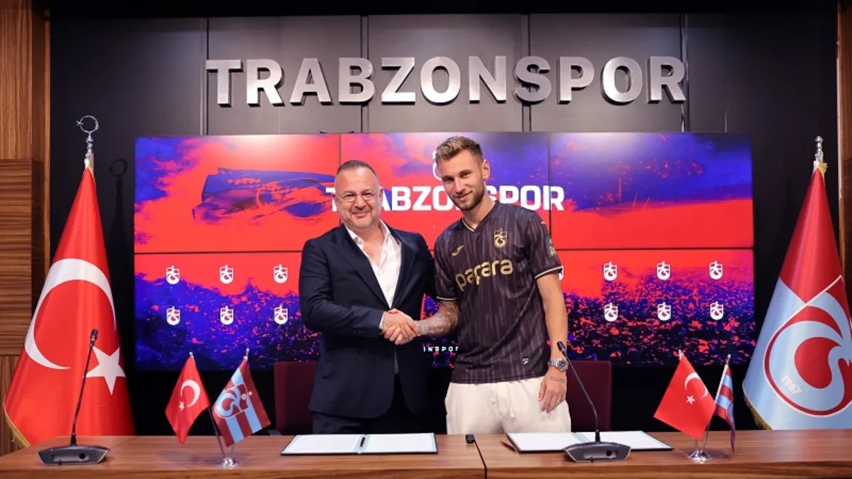 Trabzonspor'da Denis Draguş imzayı attı