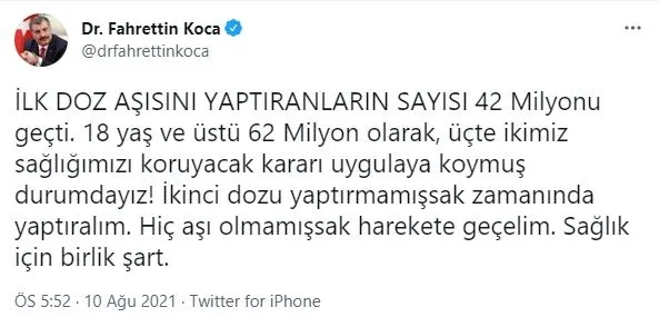 saglik-bakani-fahrettin-kocadan-asilamaya-iliskin-paylasim-ilk-doz-asisini-yaptiranlarin-sayisi-42-milyonu-gecti-1628608370477.jpg