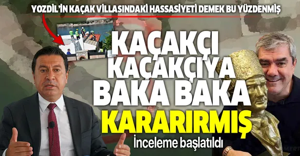 CHP'li Bodrum Belediye Başkanı Ahmet Aras'ın kiralık arsasına 'kaçak yapı' incelemesi!