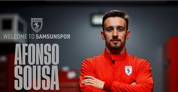 Afonso Sousa resmen Samsunspor'da!