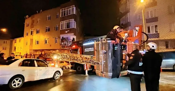İstanbul’da yangın paniği! 12 kişiyi itfaiye kurtardı
