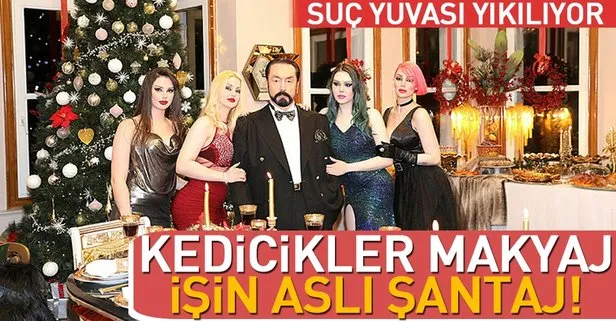 Kedicikler makyaj işin aslı şantaj