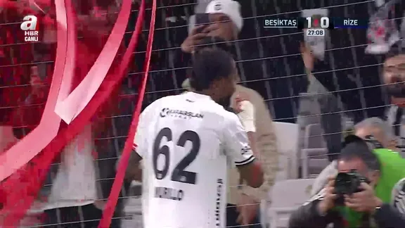 GOL | Beşiktaş 1-0 Çaykur Rizespor