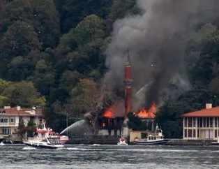 Vaniköy Camii’de çıkan yangının sebebi belli oldu