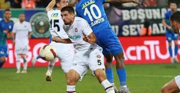 Çaykur Rizespor Fatih Karagümrük’ü 1-0 mağlup etti: Maçta Dal Varesanovic’den gol şovu!