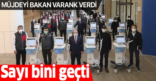 Bakan Varank açıkladı: Binin üzerinde yoğun bakım solunum cihazı ihracatı gerçekleşti