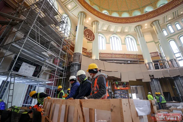 SON DAKİKA: Taksim Camii'nin yüzde 99'u tamamlandı! İşte ilk kez göreceğiniz kareler - 16