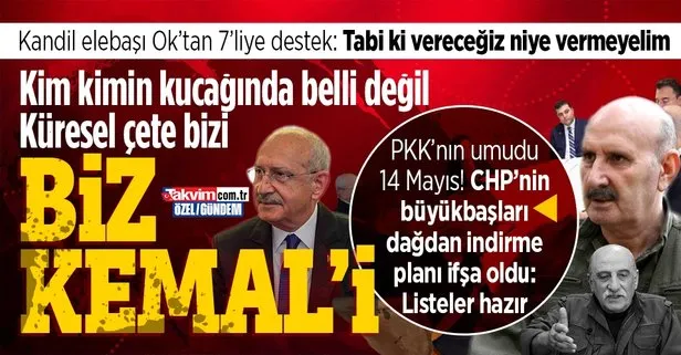 6+1’li koalisyonun Kandil’deki ortağı PKK elebaşı Sabri Ok ihanet ortaklığını itiraf etti: Küresel çete bizi biz de Kılıçdaroğlu’nu destekliyoruz!