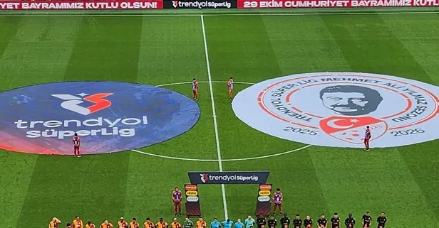 Filistinli çocuklar Galatasaray - Göztepe maçının seremonisinde