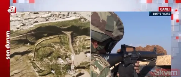 Başkan Erdoğan’ın harekat sinyali verdiği terör yuvaları tek tek görüntülendi! - 12