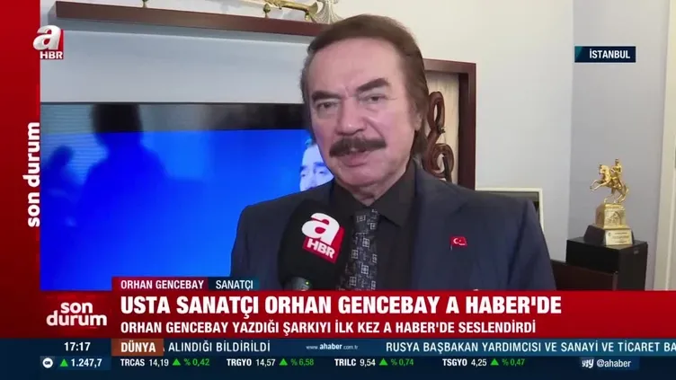 Usta sanatçı Orhan Genbebay A Haber’de!