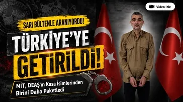 MİT'ten DEAŞ operasyonu: 'Abdüsselam Türki' yakalandı