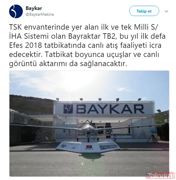 İlk ve tek milli SİHA sistemi Efes 2018 tatbikatında kullanılacak - 15