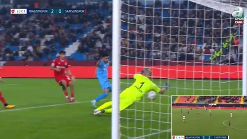 GOL | Trabzonspor 2-0 Samsunspor ⚽ DK:28 - Gol: Naci Ünüvar