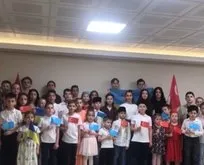 Kırım Türkü çocuklardan Emine Erdoğan’a teşekkür