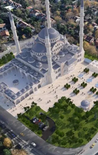 İşte yeni Levent Camii! Temelini Başkan Erdoğan atacak