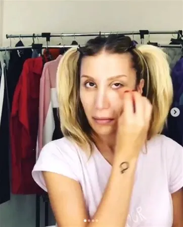 İrem Derici'nin makyajsız hali görenleri şaşkına çevirdi-6