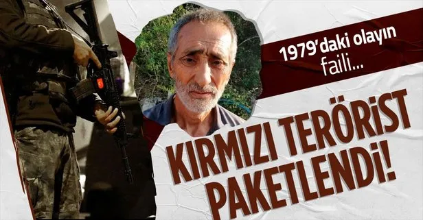 Kırmızı bültenle aranan terörist yakalandı!