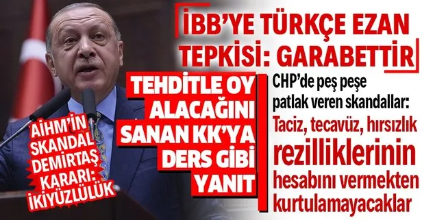 Son dakika: Başkan Erdoğan’dan İBB’nin Şebiarus törenindeki Türkçe Kur’an skandalına tepki