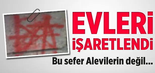 Askerlerin evleri işaretlendi