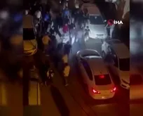 Esenyurt’ta panik anları | Asker eğlencesinde havai fişek atıldı ortalık savaş alanına döndü