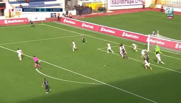 GOL | Kasımpaşa 1-0 Alanya Kestelspor