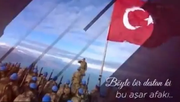 Bakan Albayrak'tan Zeytin Dalı Harekatı şiiriyle Barış Pınarı Harekatı'na destek! Tüyleri diken diken eden klip