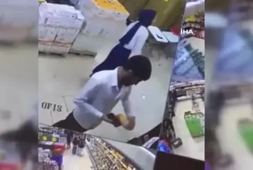 Esenyurt'ta tacizciye darp kamerada!