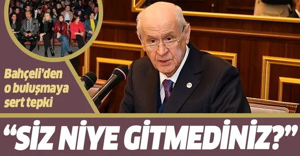 Son dakika: Bahçeli'den CHP ve HDP'nin "tiyatro" buluşmasına tepki