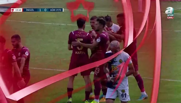 GOL | İnegölspor 1-0 Ağrı 1970 Spor