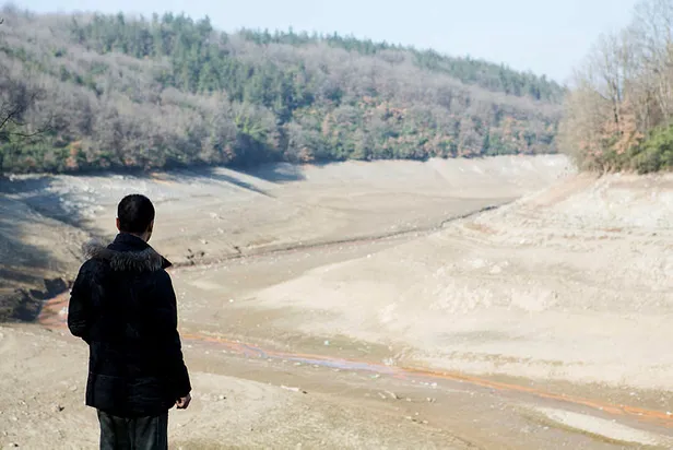 İstanbul barajlarIarı susuzluk alarmı verirken İBB Başkanı Ekrem İmamoğlu "problem gözükmüyor" dedi-5