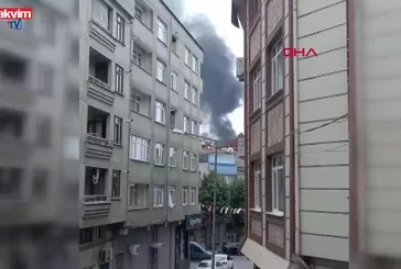 Bayrampaşa'da yangın!