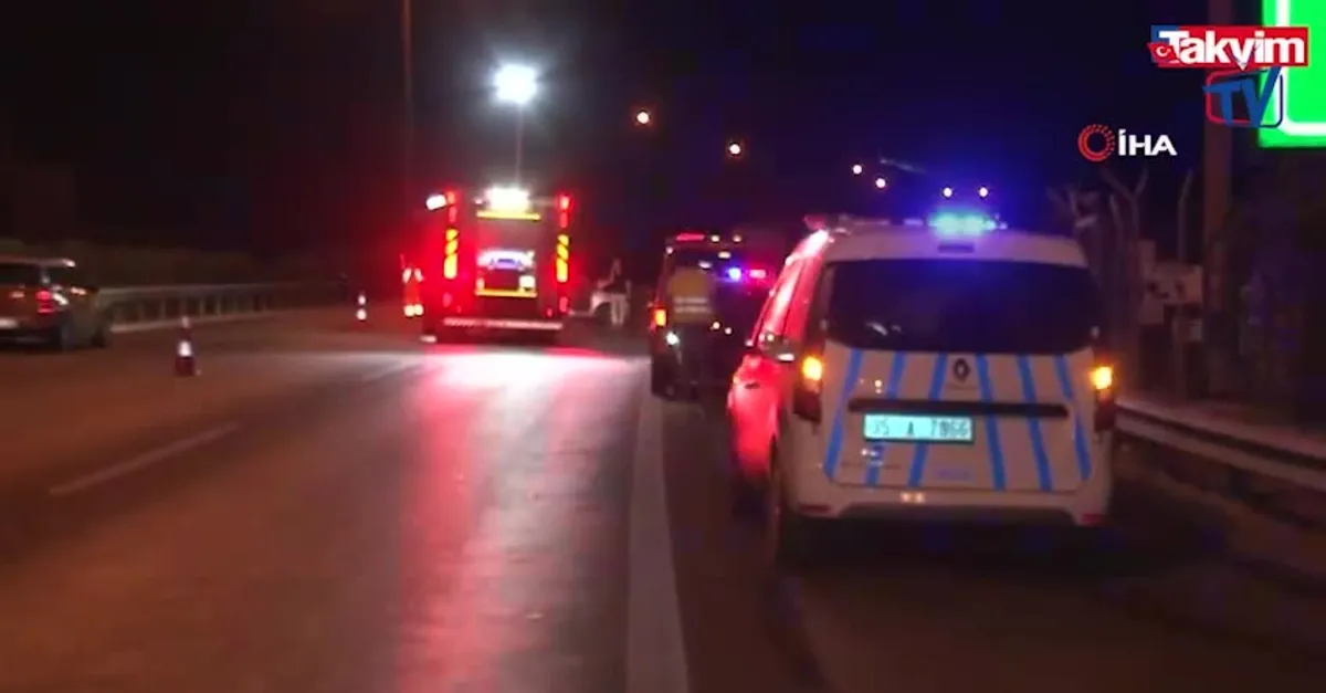 İzmir'de feci kaza: 1 kişi hayatını kaybetti