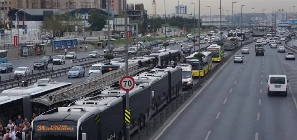 Cevizlibağ metrobüs istasyonu hazır