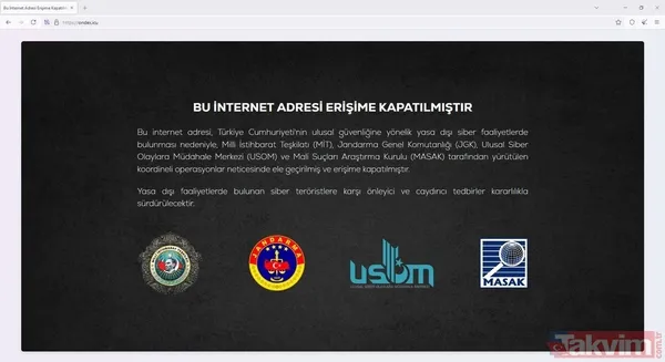 MİT'ten "veri casuslarına" operasyon: Sorgu panelleri ve siteler kapatıldı - 7