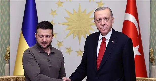 Türkiye ev sahipliği yapmaya hazır: Başkan Erdoğan Ukrayna Devlet Başkanı Zelenskiy ile görüştü