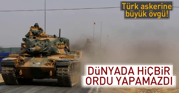 Böyle bir harekatı hiçbir ordu yapamazdı
