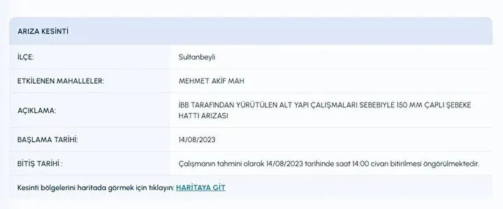 Hazırlık yapın diyerek saat verip uyardılar! 24 saat boyunca sürecek! Fatih, Esenler, Sultanbeyli, Başakşehir... - 3