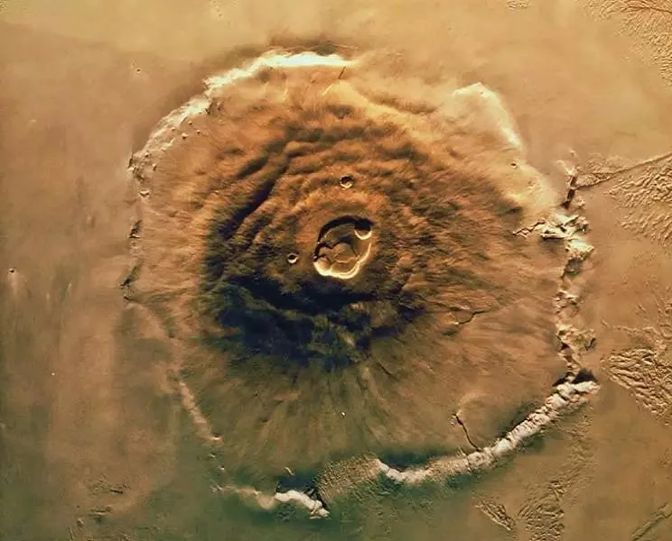 Mars’ta 2 milyar yıllık volkan